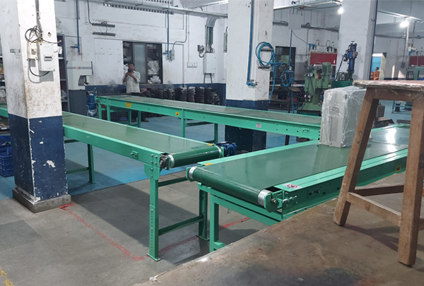 Flat Belt Conveyor Frame Assembly