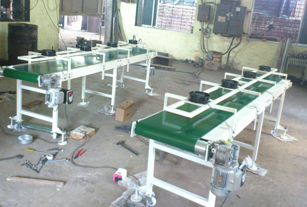 Flat Belt Conveyor Frame Assembly